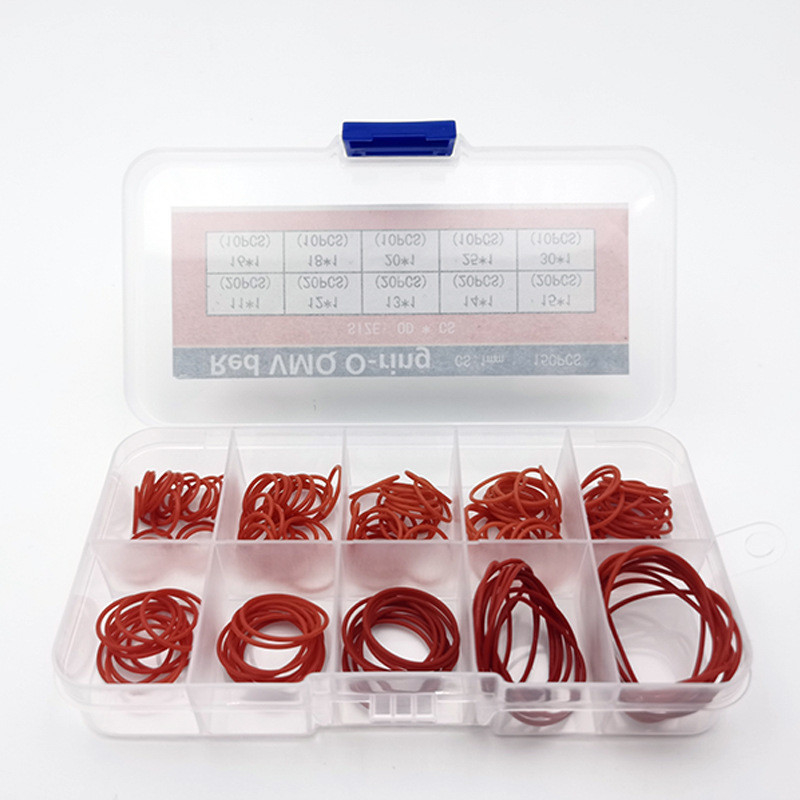 Силиконовая резина Hnbr O-Ring Washer Seals Kit для нестандартных промышленных применений