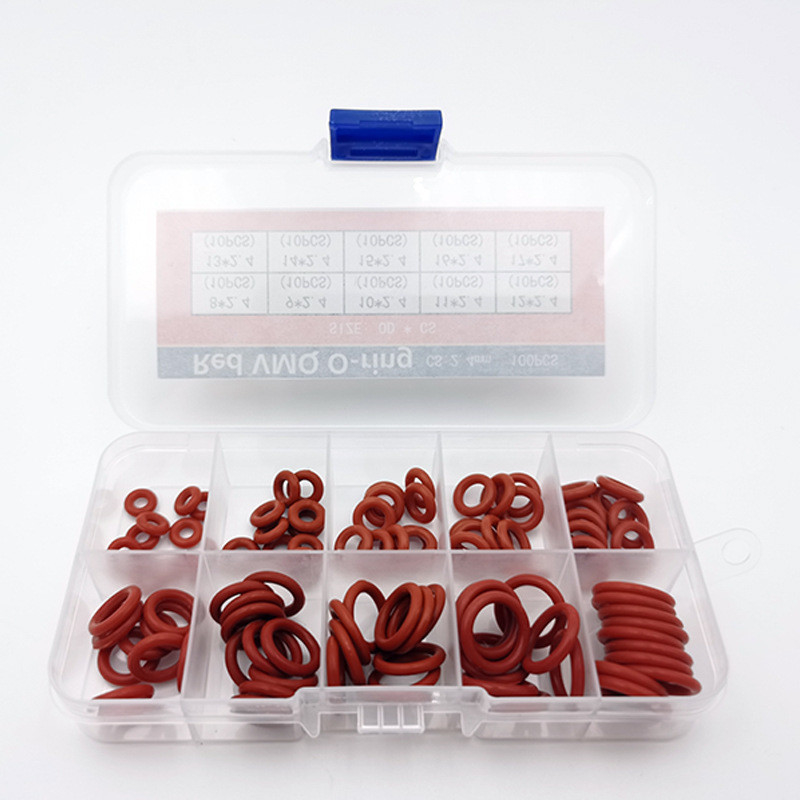Силиконовая резина Hnbr O-Ring Washer Seals Kit для нестандартных промышленных применений