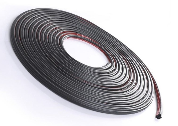 Специальный размер D-Type EPDM Foam Adhesive Door Seal Strips Антипылевая резина для оконных дверей