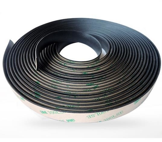 Специальный размер D-Type EPDM Foam Adhesive Door Seal Strips Антипылевая резина для оконных дверей