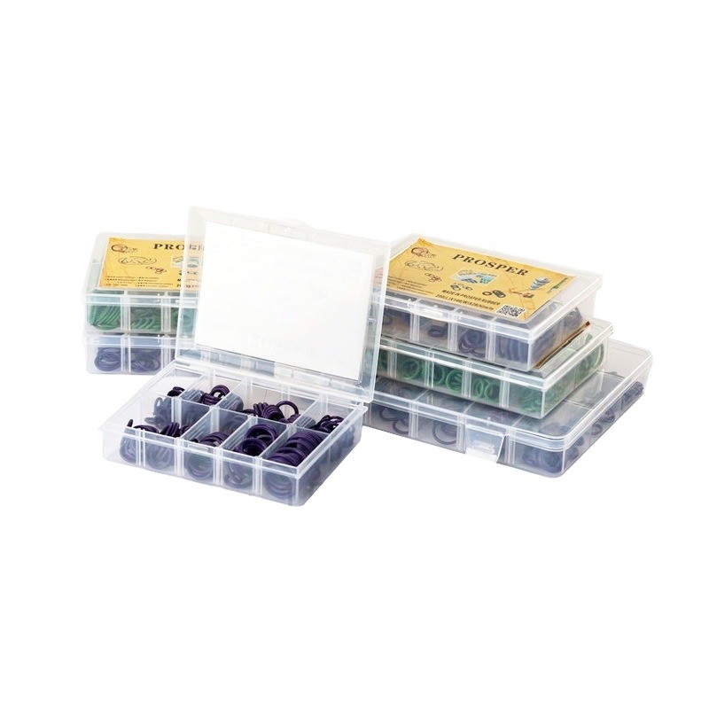 НБР O Ring Valve Rubber Seal Assortment Kit 382 шт. Черные O Rings для гидравлического ремонта