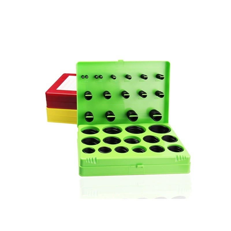 НБР O Ring Valve Rubber Seal Assortment Kit 382 шт. Черные O Rings для гидравлического ремонта