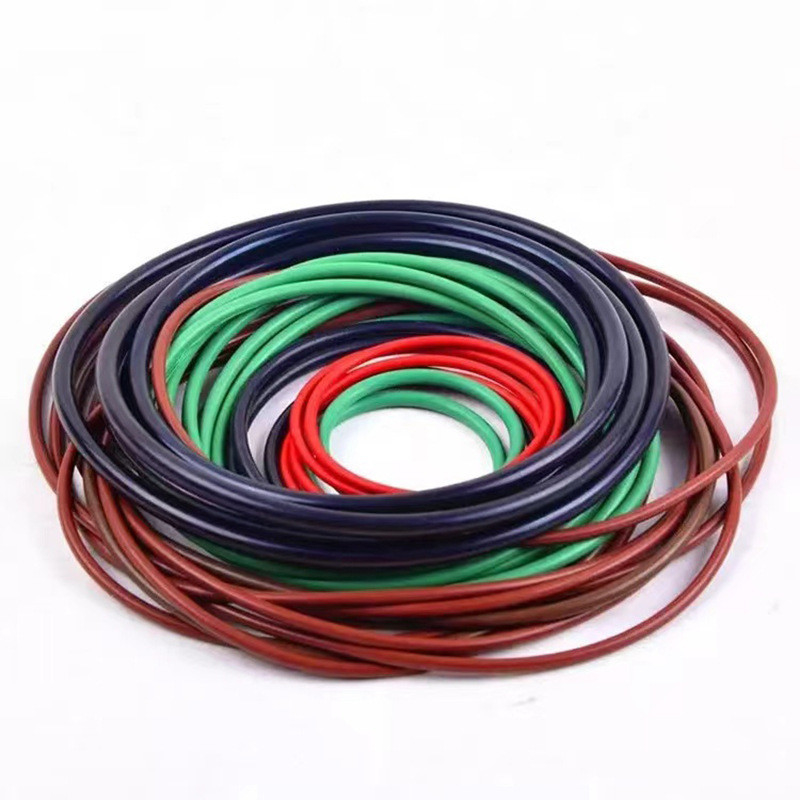Стандартный NBR EPDM FKM NR SBR As568 плоский резиновый O-кольцо для уплотнителей экскаваторных машин