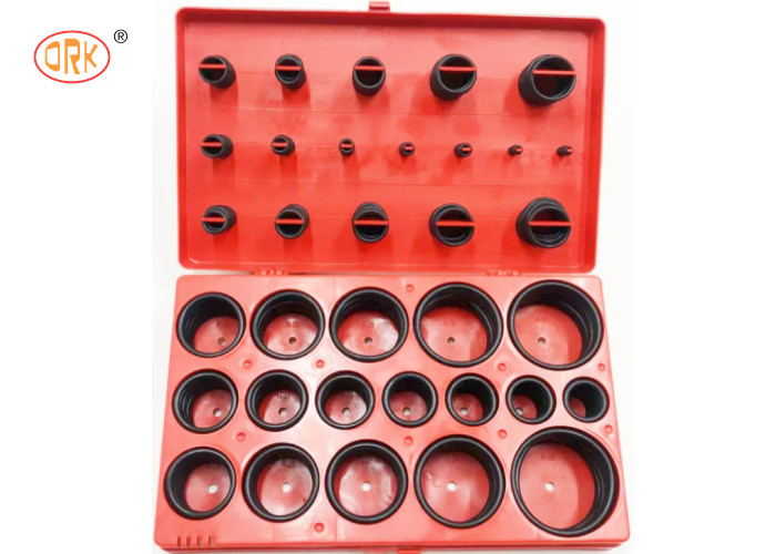 Хорошая устойчивость к маслу Черный NBR 70 Shore O-Ring Kit Box для экскаватора Гидравлический цилиндр