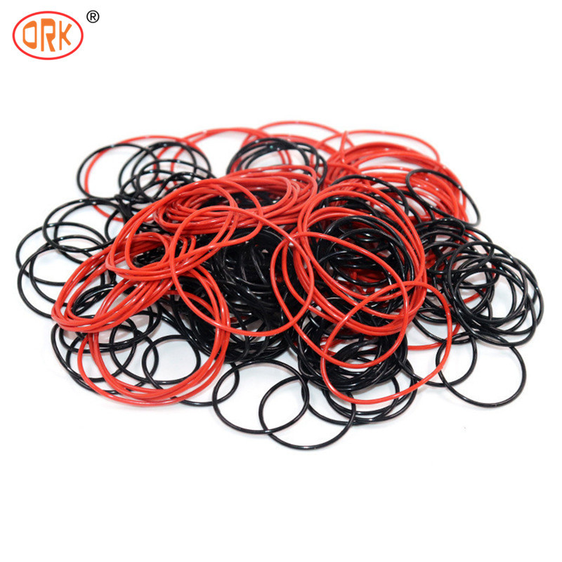 Красный эластомер O Ring EPDM FKM NBR 70 Shore Rubber O Ring Силикон высокие уплотнения