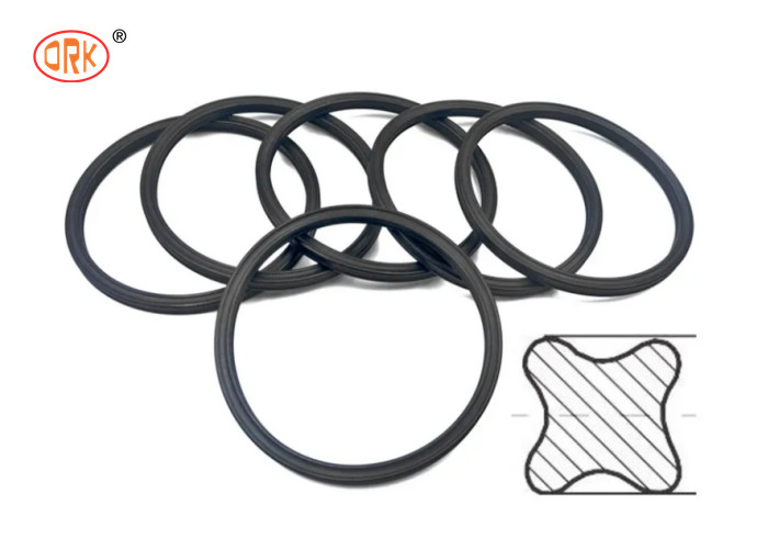 На заказ X RINGS Ротационный насос Резиновый уплотнитель EPDM Нитриловый Силиконовый Резиновый Четырехколесный уплотнитель